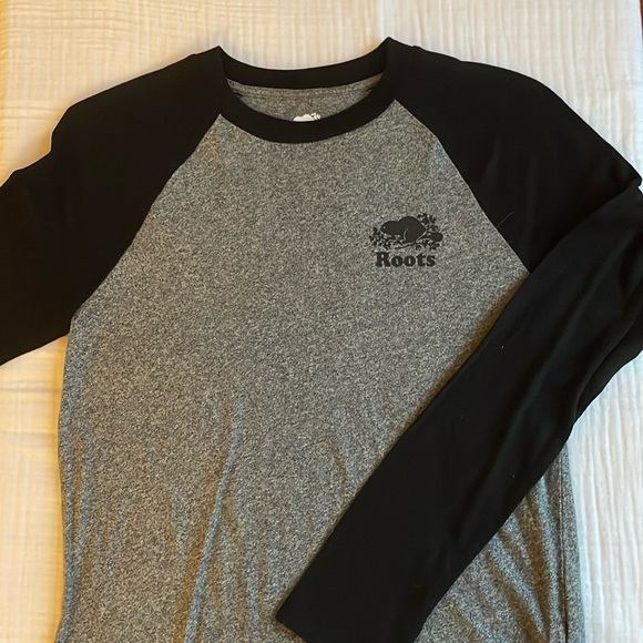 Roots Womens Organic Cooper Baseball T-Shirt - Picture 1 of 4